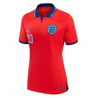 England Phil Foden #20 Replica Away Shirt Ladies World Cup 2022 Short Sleeve